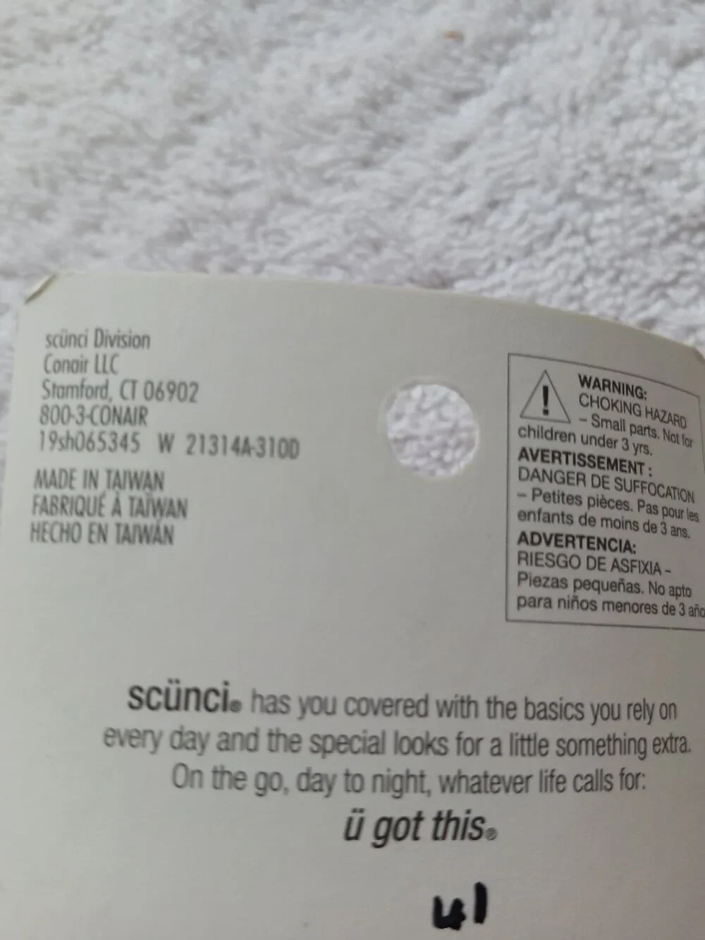 scunci this listing